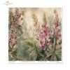 dekoracyjne wzory, motywy kwiatowe, bukiet kwiatów, Ogród Muz, Garden of Muses * Mulberry decoupage paper FPA1005, decorative patterns, floral motifs, bouquet of flowers, Garden of Muses *Seria Garden of Muses